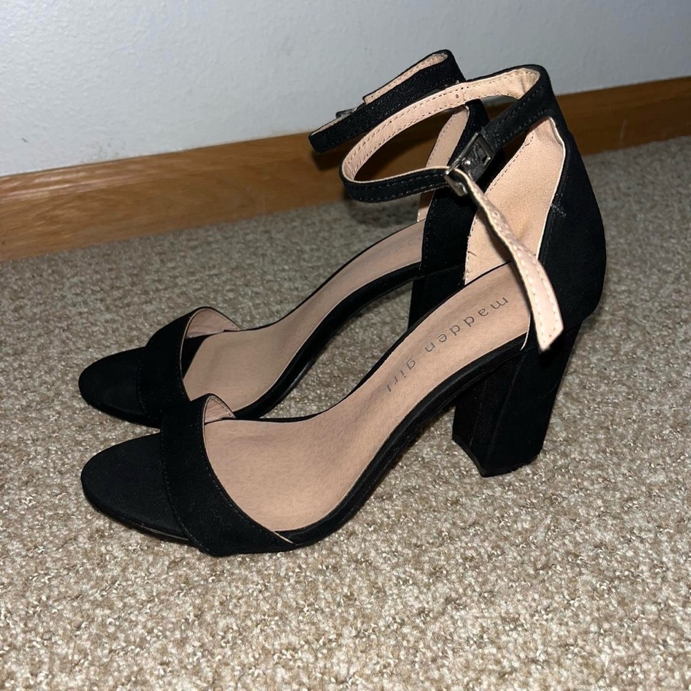 Steve Madden Black Heels